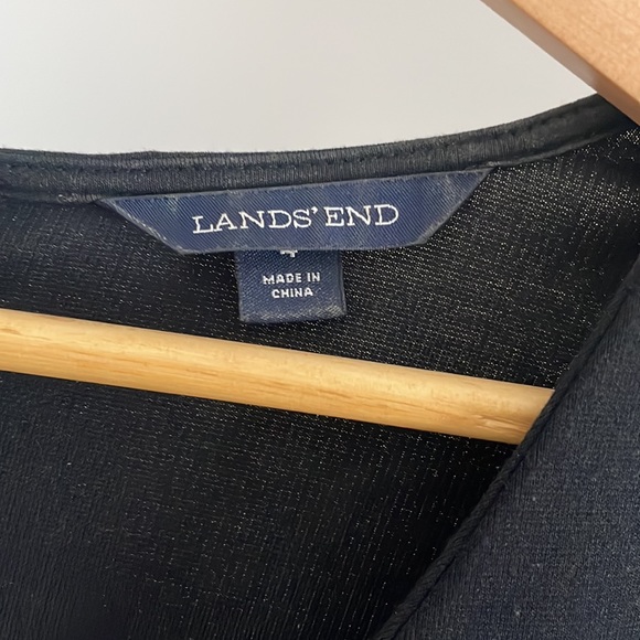 Black “Wrap” Dress Size 4 - Picture 3 of 5